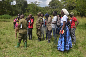 group tour at Ziwa sanctuary