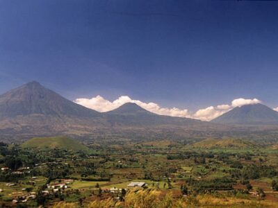 the best view of virunga ranges